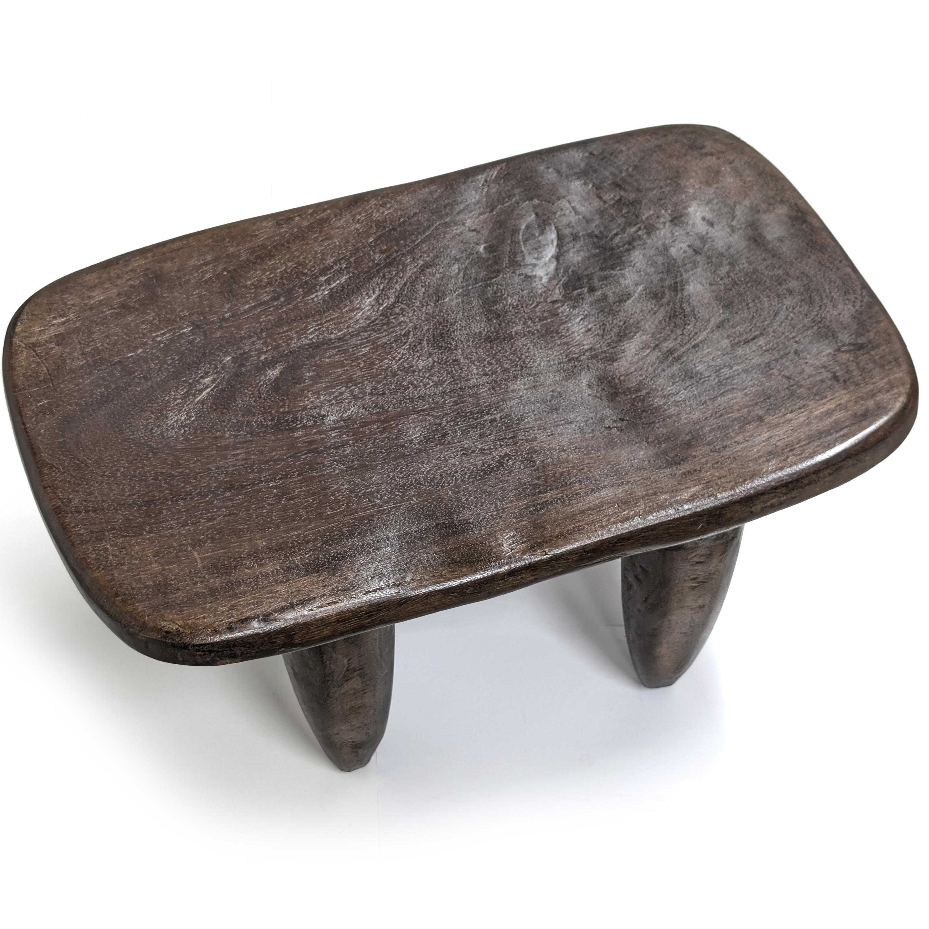 セヌフォ族巨大腰掛 座面59×36cm アフリカのテーブル 家具 （r211-21