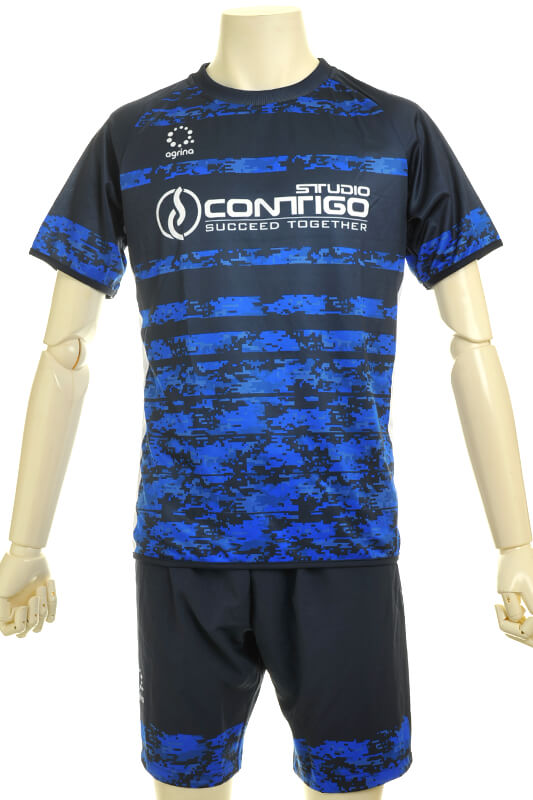 西武文理高校サッカー部 サッカー・フットサルネイビー カスタム