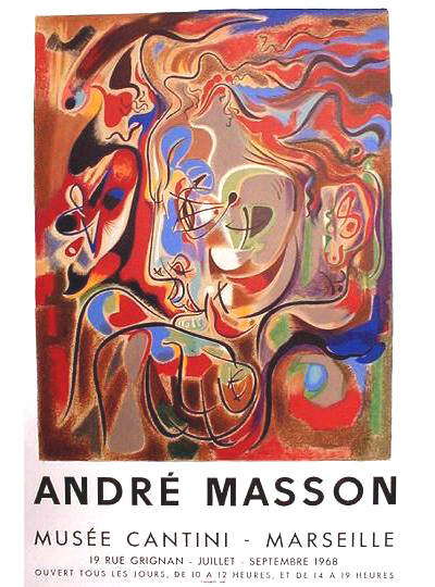☆アンドレ マッソン（ANDRE MASSON）☆リトグラフ・リトグラフ