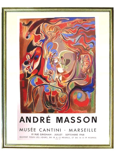 ☆アンドレ マッソン（ANDRE MASSON）☆リトグラフ・リトグラフ