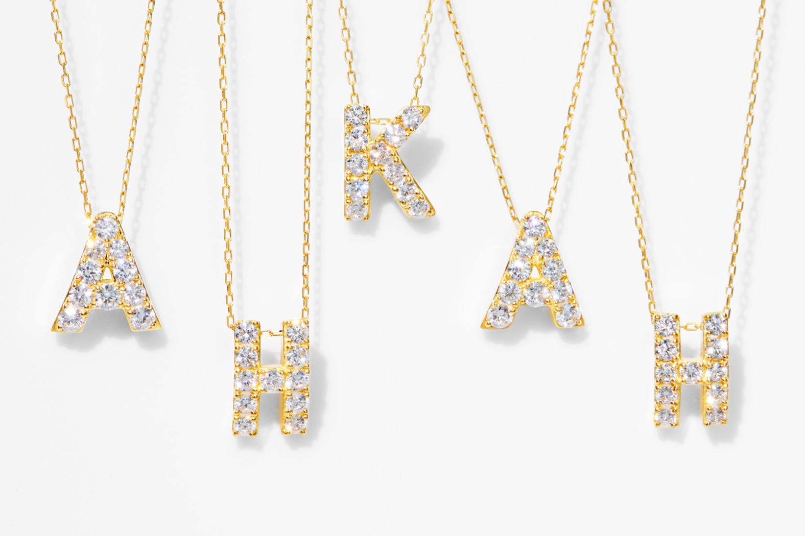 プルミエトワールイニシャル （R） ネックレス | AHKAH / アーカー