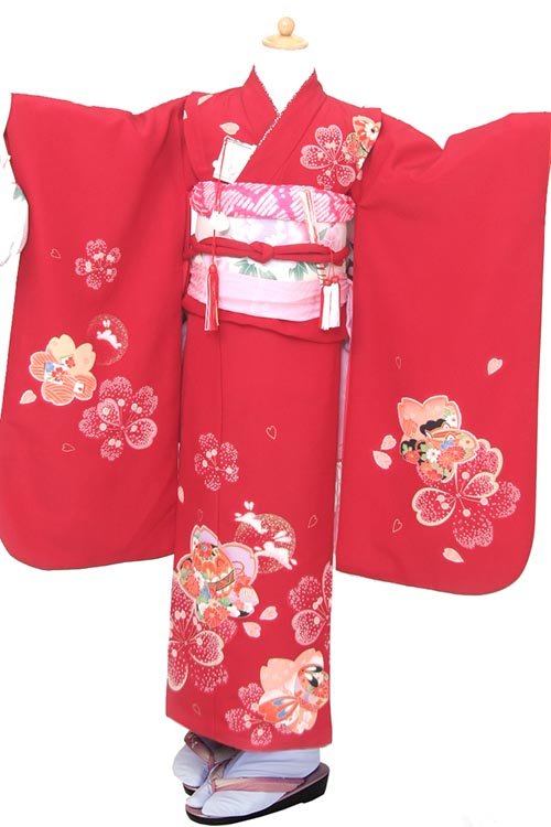 赤桜｜ 福岡 | 七五三着物レンタル