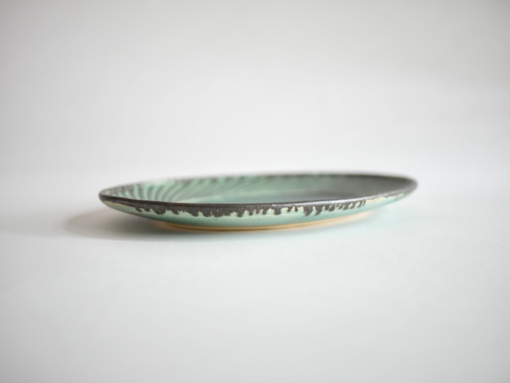 うつわ うたたね しのぎオーバル皿