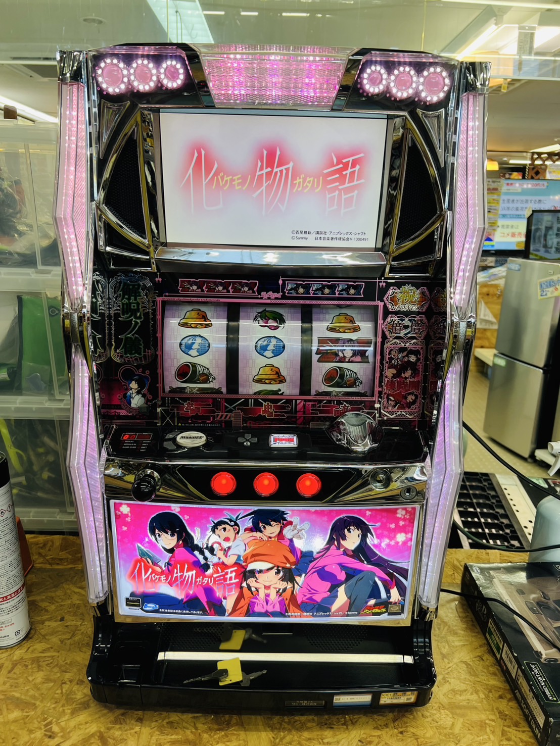 化物語 ヒロインパネル スロット実機 買取致しました｜愛品館千葉店