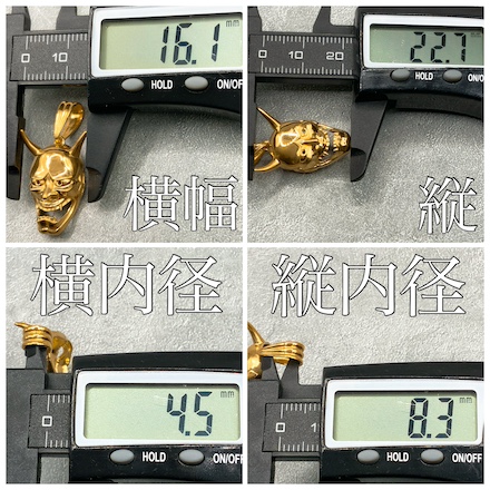 24金 純金 般若 デザイン ペンダント 商品詳細│A.I JEWELRIES｜K18