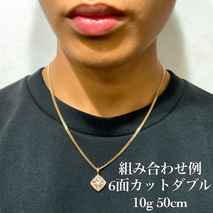K18/18金 ダイヤモンド スクエア ペンダント / k18 Diamond square