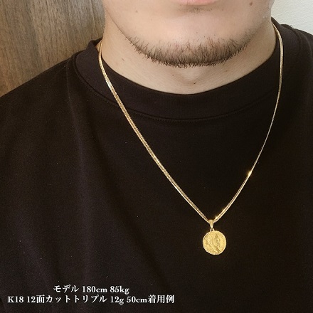 K24 純金 古銭 コイン デザイン ペンダント pure gold coin pendant