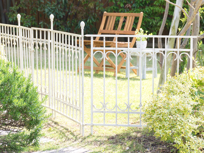 ガーデンフェンス PARK AVENUE フェンスセット(フェンス1枚、ポスト2本