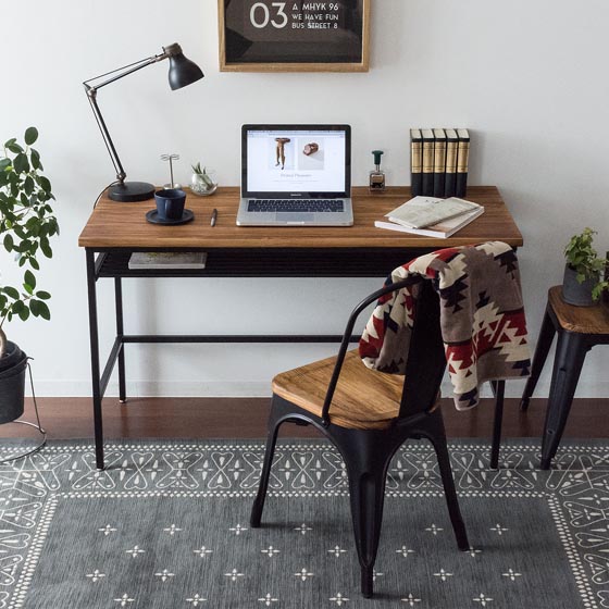 ヴィンテージウッドデスク Lewis(ルイス) | 家具・インテリア通販