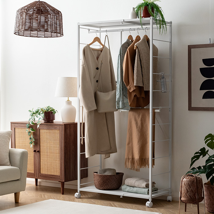 伸縮ハンガーラック Farron(ファロン) | 家具・インテリア通販 【公式