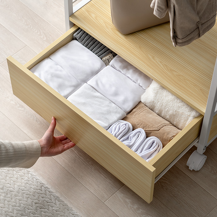 伸縮L字ハンガーラックPenelo(ペネロ) | 家具・インテリア通販 【公式