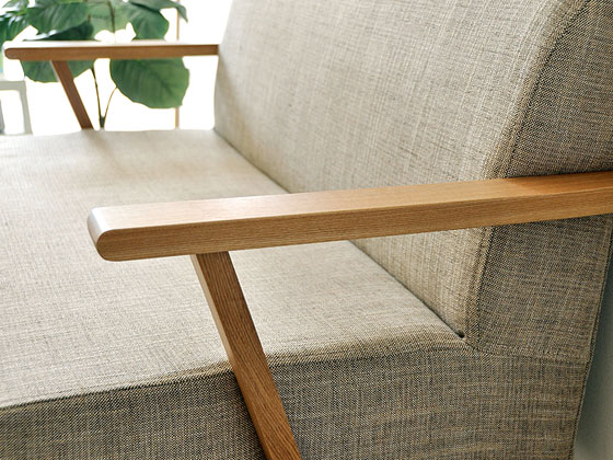 2人掛けソファ 天然木フレーム 北欧ナチュラル Kiitossofa | 家具