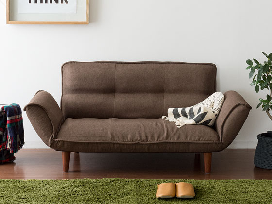 2人掛けソファ リクライニング14段階 ポケットコイル Solano | 家具