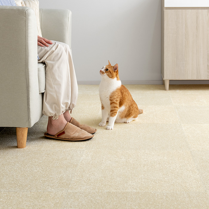 防音タイルカーペット「静床プレミア」48枚セット販売(50cm×50cm