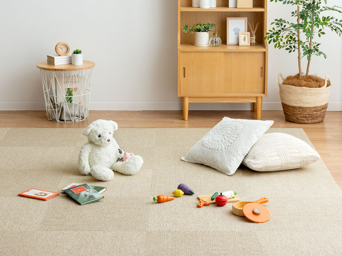 防音タイルカーペット「静床ライト」70枚セット販売(50cm×50cm) | 家具