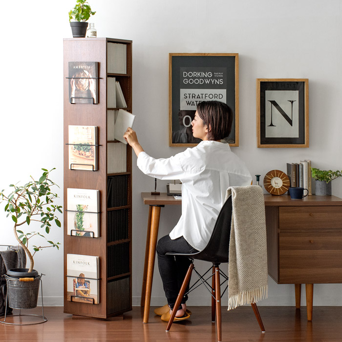 360度回転式コミックラック Glory(グローリー) 8段タイプ | 家具