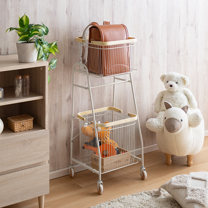 キャリーバスケットワゴン LIV(リヴ) Sサイズ | 家具・インテリア通販