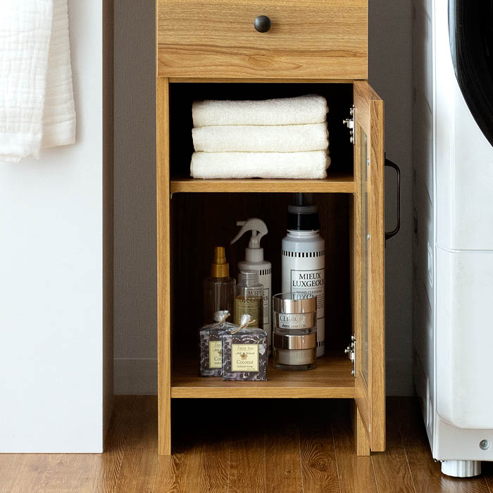 サニタリー隙間収納ラック DOLLY (ドリー) 幅25cmタイプ | 家具