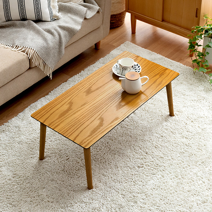 天然木センターテーブル LEANA(リーナ) 幅80cm | 家具・インテリア通販