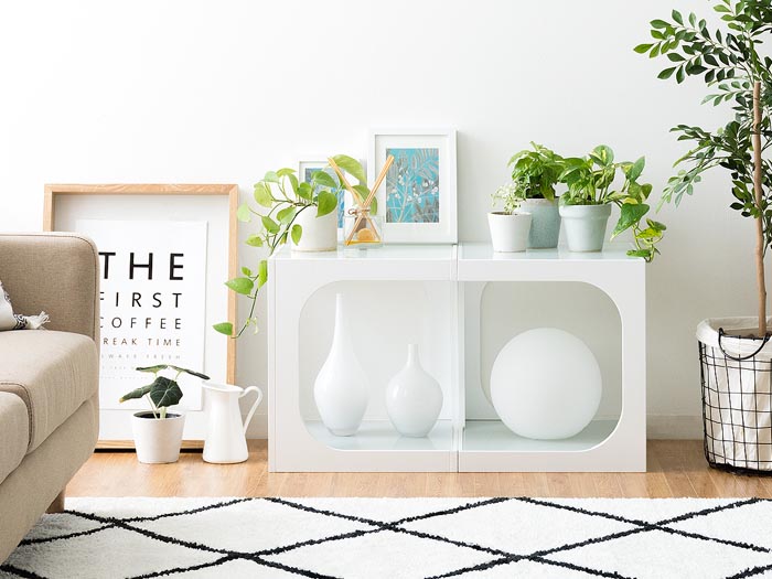 サイドテーブル ARCA〔アルカ〕 2段タイプ | 家具・インテリア通販