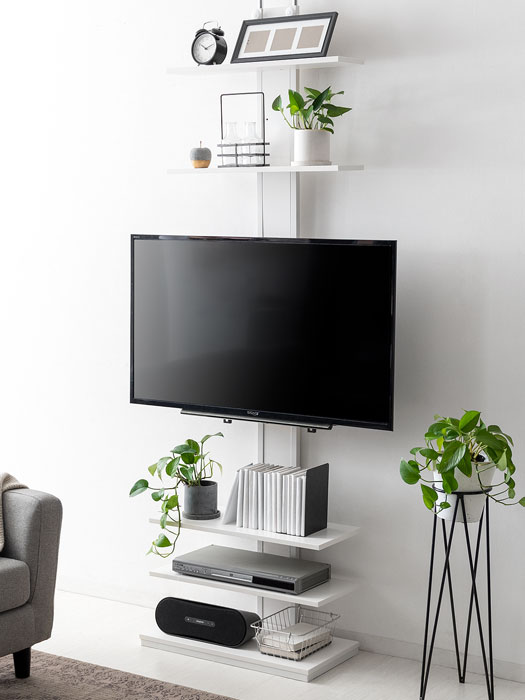壁掛け風つっぱりテレビスタンド MOLLY(モリー) | 家具・インテリア