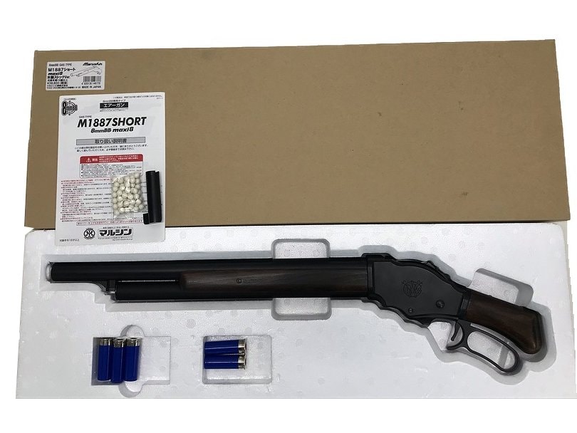 マルシン] M1887 ショート maxi8 木製ストックVer. カート僅かに割れ