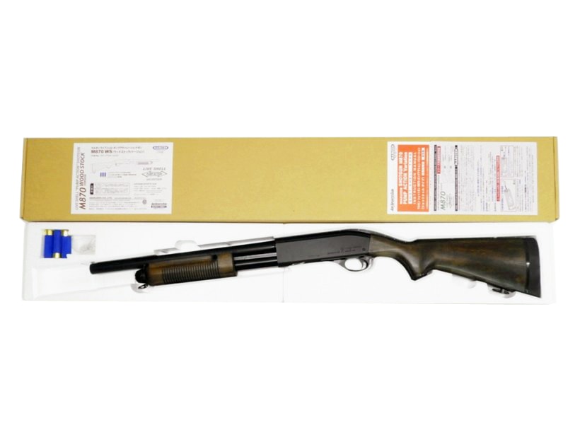 マルゼン] M870 ウッドストックバージョン ガスショットガン (中古)の