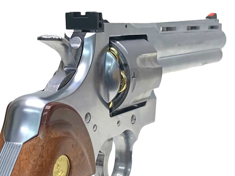 タナカ] コルトパイソン 357マグナム 6インチ Rモデル ステンレス