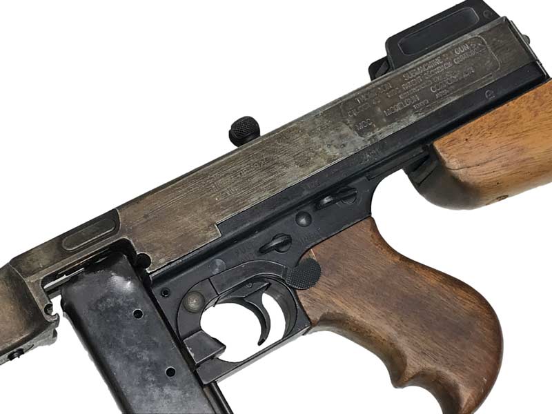 MGC] トンプソン M1921 ミリタリータイプ SMG 金属モデルガン 中期型