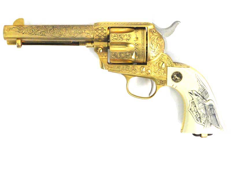 マルシン] コルト SAA.45 ジョージ・S・パットン将軍記念モデル 金属