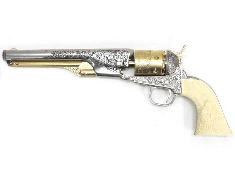 マルシン/フランクリンミント] コルト M1861 Navy カスター将軍の