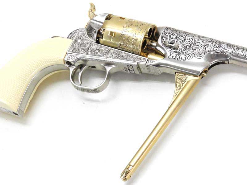 マルシン/フランクリンミント] コルト M1861 Navy カスター将軍の