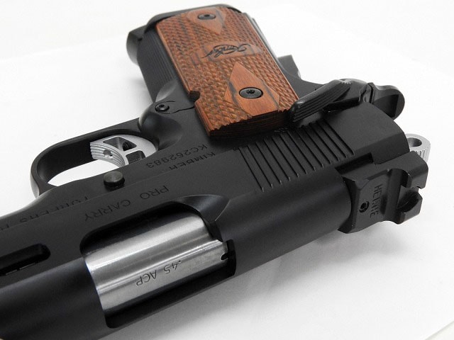 WA] プロキャリー カスタム/ウッドグリップ ガスブローバック (中古)の