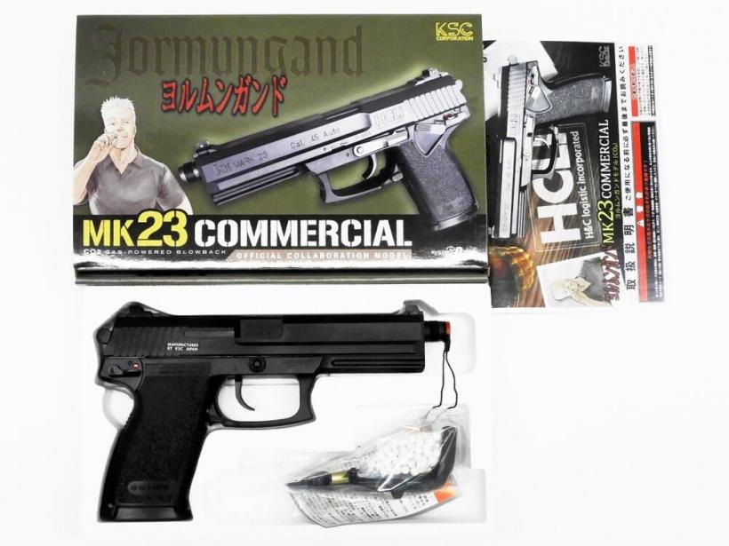 KSC] MK23 コマーシャル ヨルムンガンドモデル Co2 GBB ガスブロー