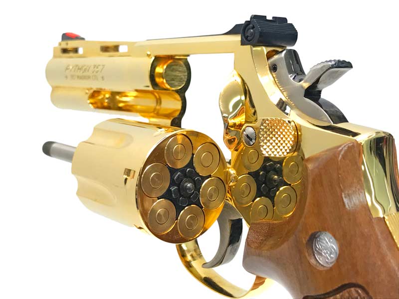 コクサイ] スマイソン 4インチ No.239 24K 金属モデルガン 木製