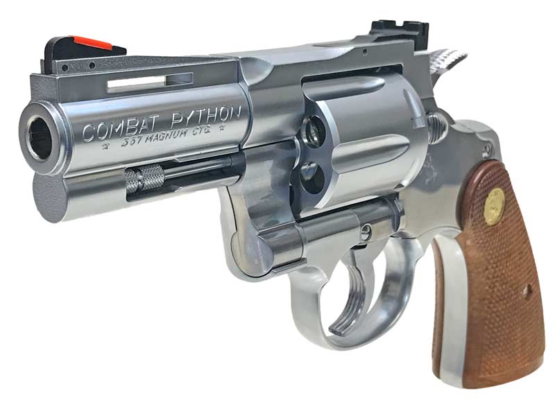 タナカ] コルトパイソン 357マグナム 3インチ Rモデル ステンレス