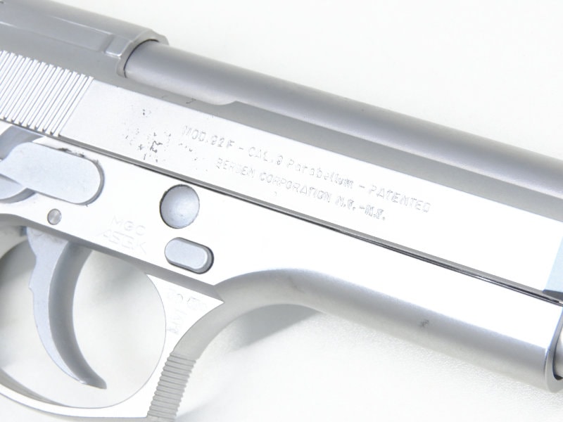 MGC] ベレッタ M92F HW シルバー 固定スライド ガスガン (中古)の販売