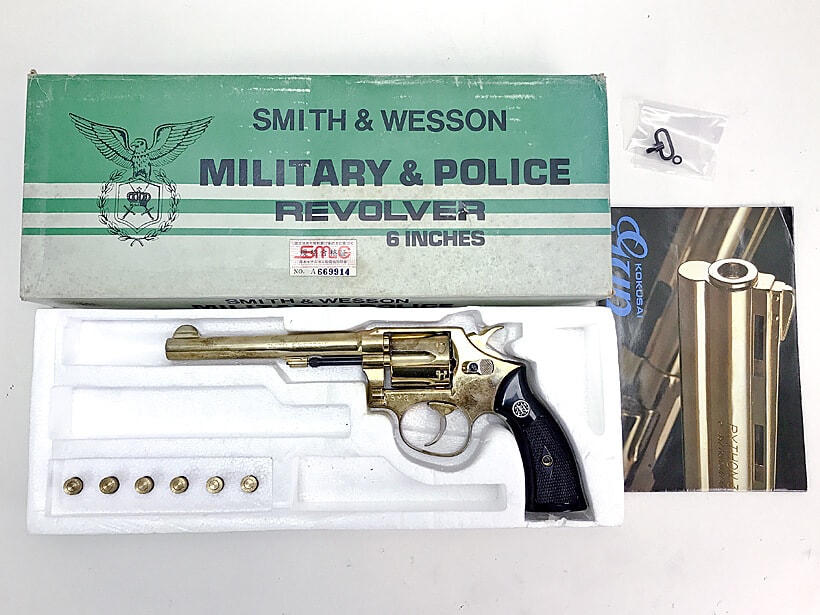 コクサイ] S&W M10 ミリタリー&ポリス 6インチ NO.5 金属モデルガン
