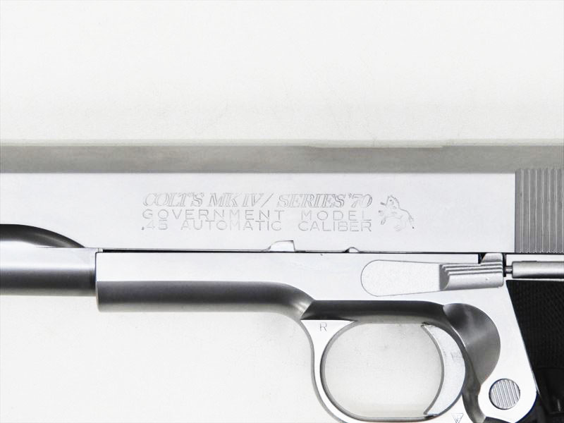 WA] コルトガバメント マークIVシリーズ70 ステンレスシルバー パック