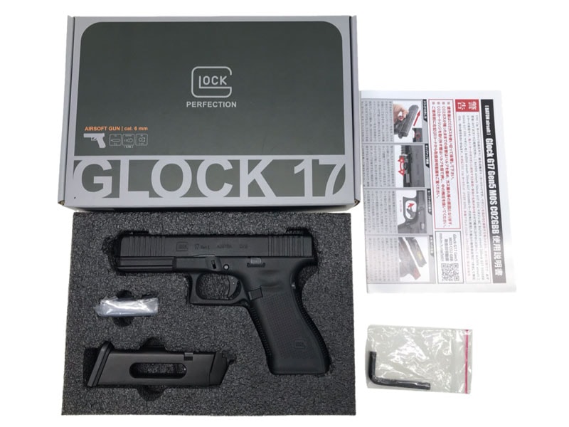 BATON airsoft] グロック17 Gen5 MOS 正規ライセンス Co2 GBB ガス