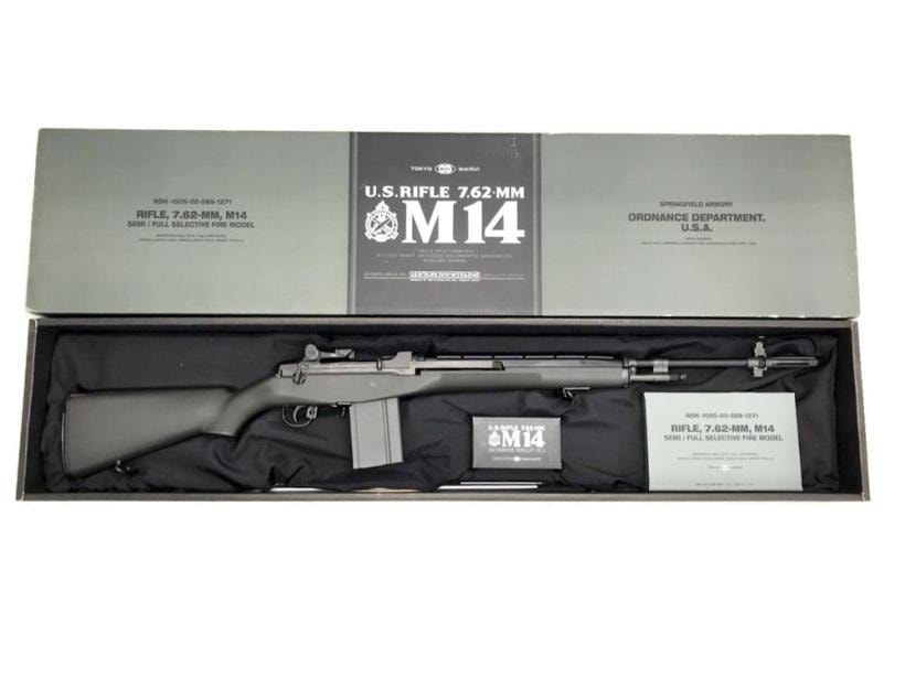 東京マルイ] U.S.ライフル M14 ファイバータイプODストックver