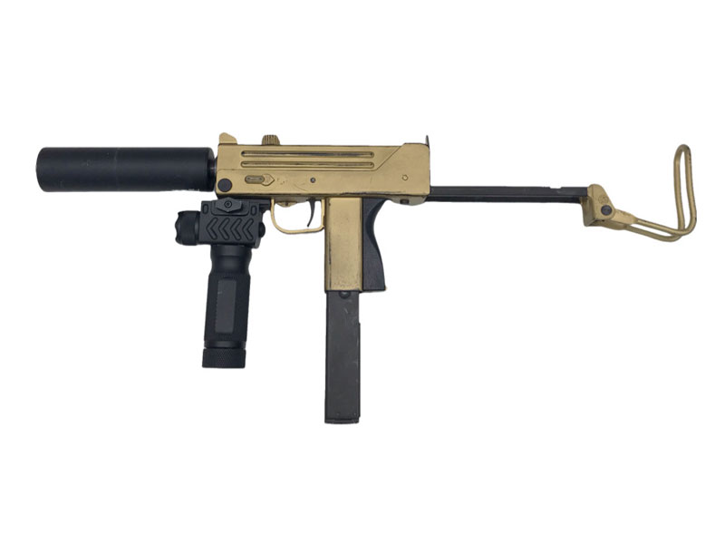 KSC] M11A1 ABS システム7(07HK) ガスブローバック ゴールド塗装