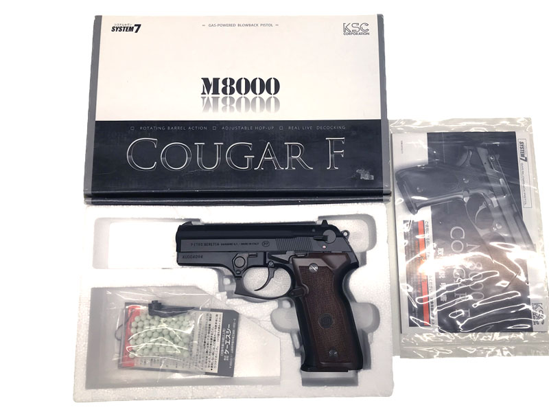 KSC] ベレッタ M8000 クーガーF ガスブローバック システム7(07HK) ABS
