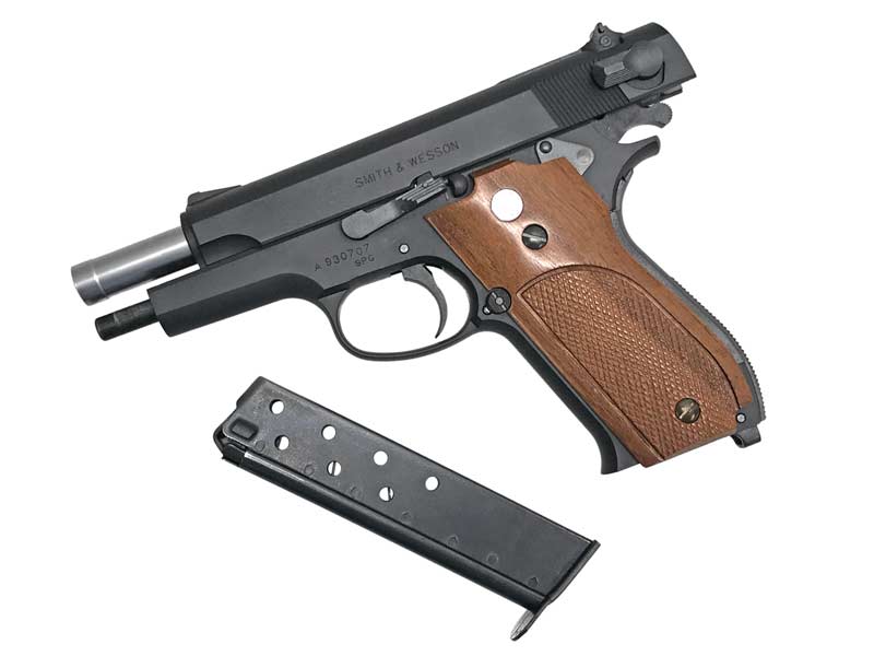 MGC] S&W M39 HW 発火モデルガン 木製グリップカスタム (未発火)の販売