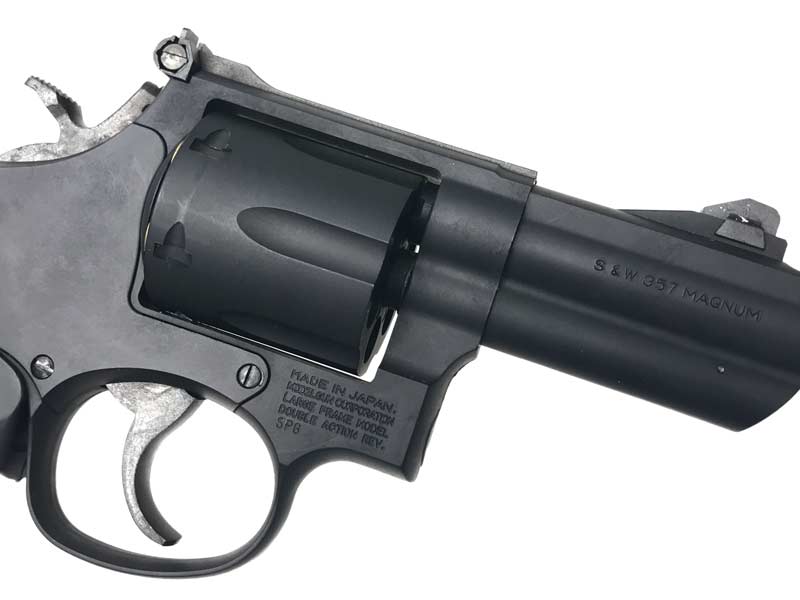 MGC] S&W M586 CARRY COMP CUSTOM/キャリーコンプカスタム HW BK 発火