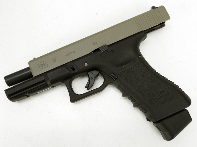 東京マルイ] グロック22 ガスブローバック TANカラースライド 2トーン