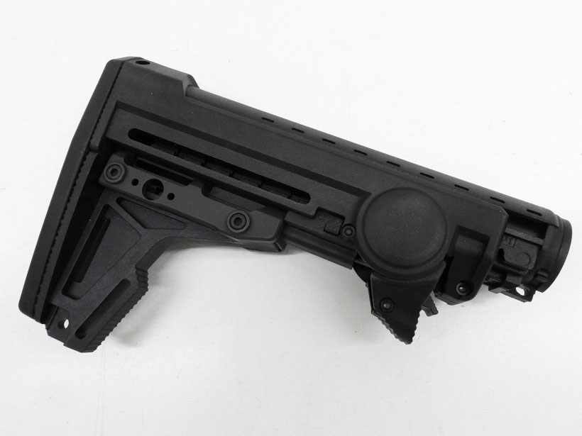 FALCON] PTS/ERGO F93 PROタイプストック ブラック 電動ガン用 (中古