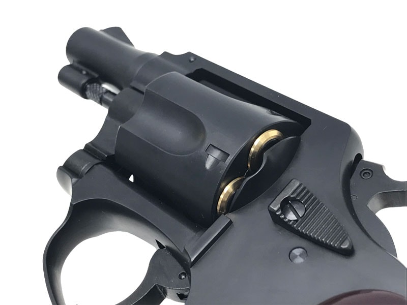 マルシン] ポリスリボルバー 2インチ 51ミリ銃身 マットブラックABS