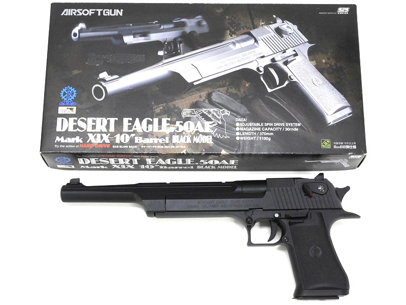 SIIS] デザートイーグル .50AE ブラックモデル マグナブローバック 10