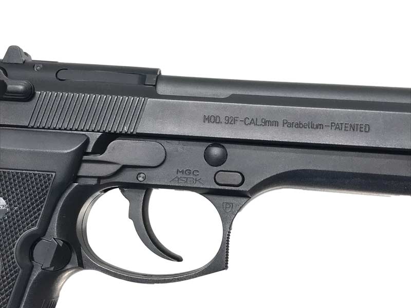 MGC] ベレッタ M92F スーパーリアルHW ブラック 固定スライド ガスガン